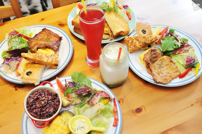 [台中好吃]健康清爽的早午餐，悠哉的享受用餐時光，光合作用讓人品味生活