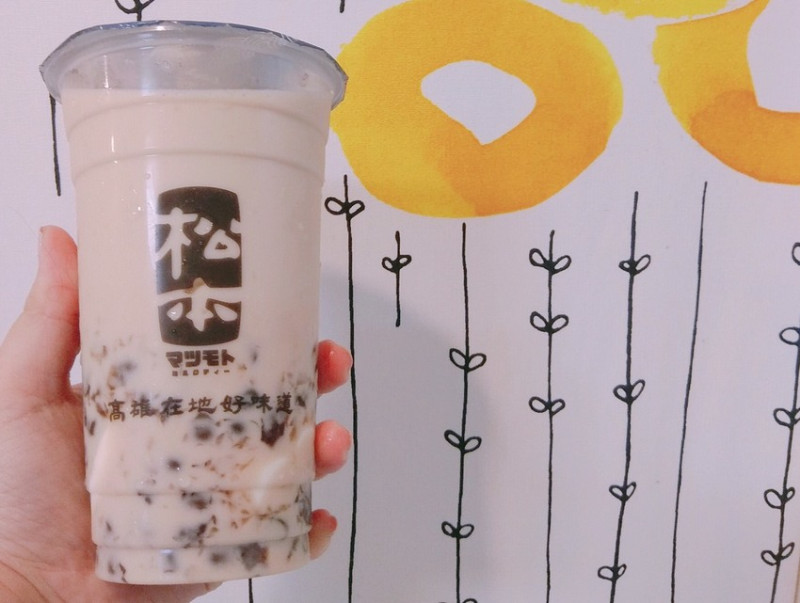 ［松本鮮奶茶］一喝就難忘的黑糖QQ奶茶，高雄人太幸福啦！
