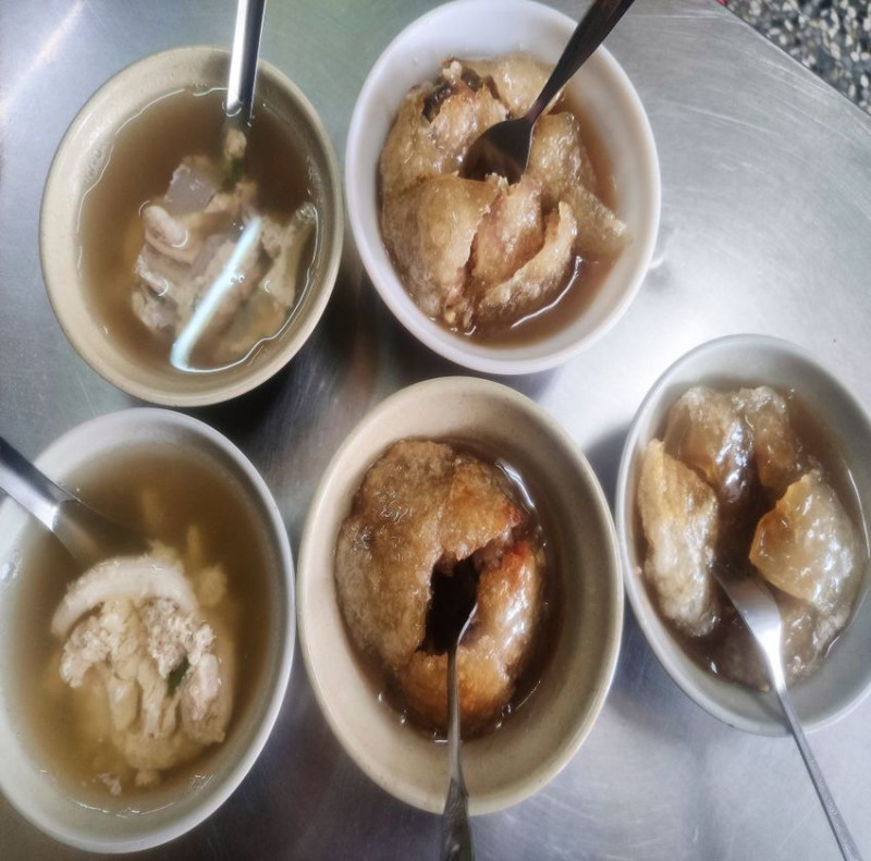 北門口肉圓-彰化/一顆百元人氣不減之大排長龍酥皮肉圓 - 潔絲蜜愛生活