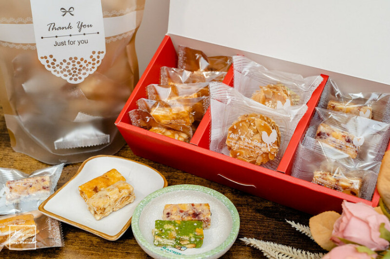 宅配｜伴手禮推薦【愛7手工餅乾 Love seven cookies】雪花磚 / 杏仁脆餅常溫經典美味禮盒 - 快門下的幸福