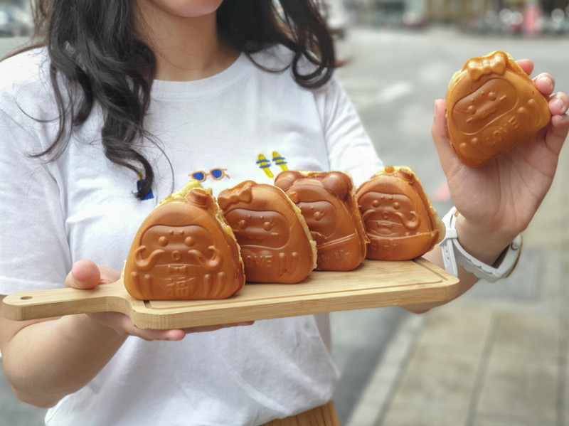 屏東美食||福神燒-冷熱吃都可以，超可愛的福神好吸睛||屏東市