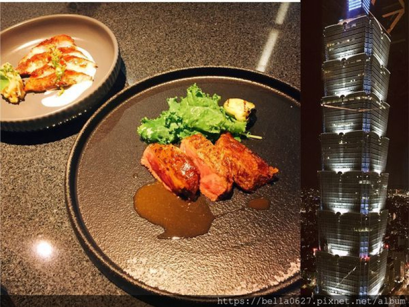 台北夜景美食推薦2020【CÉ LA VI Taipei】坐擁台北夜空最美風景的餐館兼酒吧，48樓層仰望101大樓及星空美景，值來一來!!!