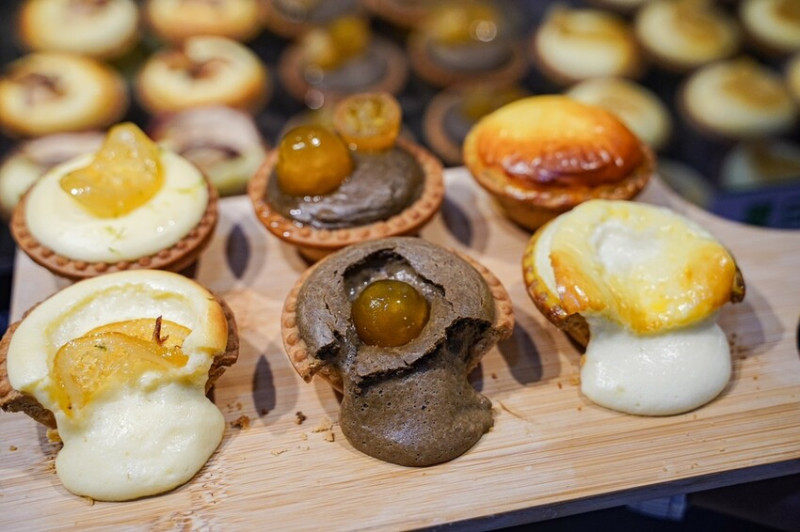 台南美食｜顆顆爆漿的熔岩起司塔超好吃/赤崁樓伴手禮/美格瑪 半熟起司專賣