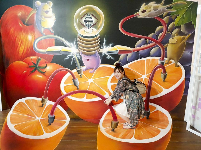 【恆春親子景點】台灣電力公司南部展示館 免費參觀 旋轉溜滑梯  4D電影 吃海水淡化冰棒