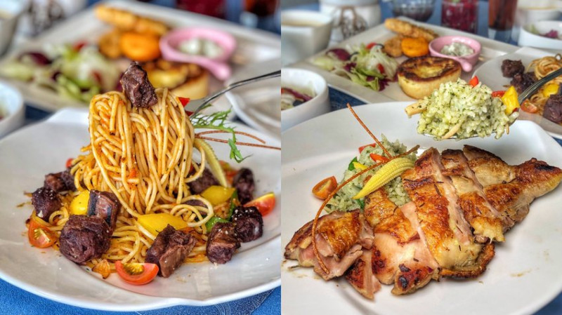 台南美食【巴薩爵斯】北區質感義式料理 義大利麵/燉飯/鬆餅 時尚高雅的氣氛是你聚餐的好選擇 | 小白只饗ㄔ美食