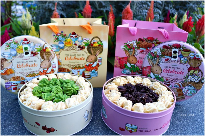 【高雄】愛威鐵盒手工曲奇餅乾‧台中最夯伴手禮 快閃高雄只有十六天 6/1-6/16 二盒九折 滿二千再贈一盒 