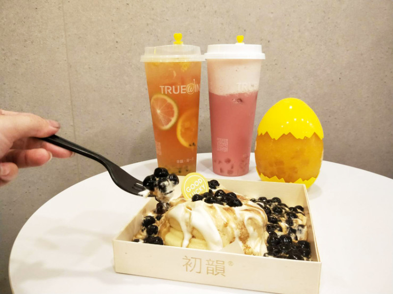 台北美食。初韻 好韻茶TrueWin 水果茶 舒芙蕾 低卡減肥嘴饞推薦