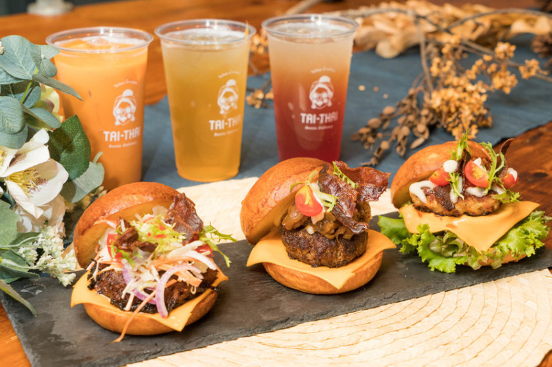 最時尚的泰式餐盒 Tai-Thai 汰汰熱情食堂 中山國中站美食 曼谷派迷你漢堡