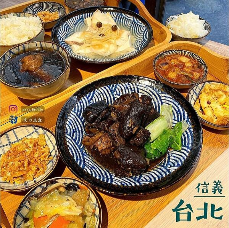 滷肉控｜信義區平價定食推薦 @neru.foodie / 丸の良食