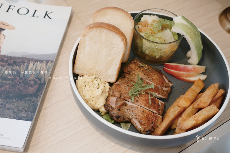台南早午餐 日好OneFIneDay早午餐｜不在台南市區的可愛法式小土司早午餐 ♥
