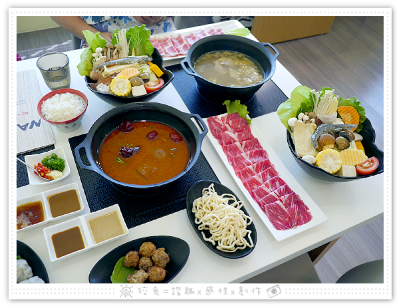 [台南食記] Nabe廚房~台南北區火鍋推薦！健康無毒餐廳！湯頭、食材、餐具、兒童座椅都是上等好貨！麻辣鍋&酸白菜鍋！