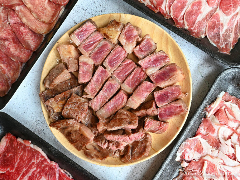 墨妃家燒肉｜在家也能享用美味燒肉，不到千元就能吃到澎派燒肉組合，現場自取再折100元～