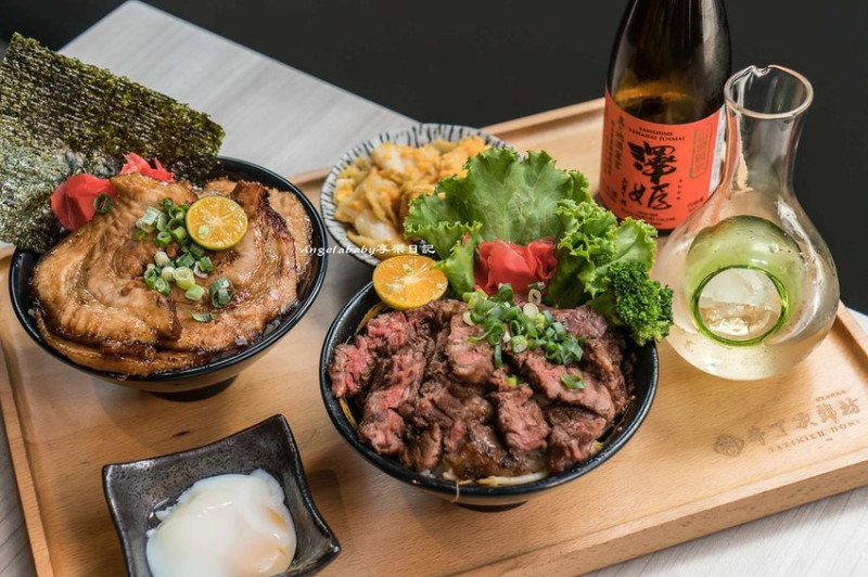 食尚玩家推薦美食｜牛丁次郎坊x深夜裡的和魂燒肉丼x基隆廟口支店 基隆必吃美食、基隆夜市、燒肉丼、黑毛牛丼、牛排丼