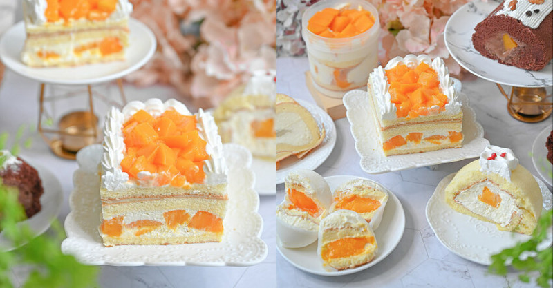 夏天季節限定商品~芒果生乳捲、芒果罐罐、榴槤冰乳捲 ￭妮妮布魯