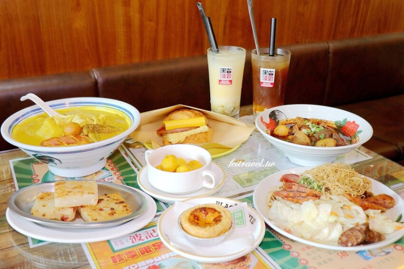濃濃港式風情.東區超夯港風茶餐廳.讓你一秒到香港.免收服務費.捷運忠孝敦化站美食推薦♥波記冰室♥