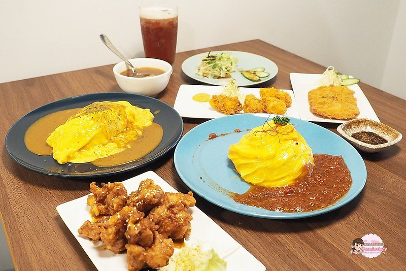 【高雄│楠梓】食べオム。洋食歐姆蓋飯專売（楠梓店）│超水準！超級平價日式蛋包飯！小資族請筆記