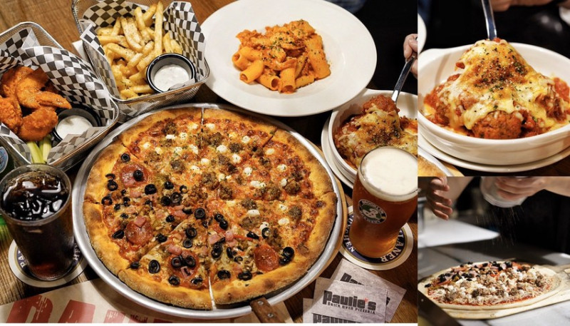 【台北美食】PAULIES PIZZA 波利斯美式窯烤披薩。海外第一間分店插旗台北慶城街1號Urban One百貨4樓