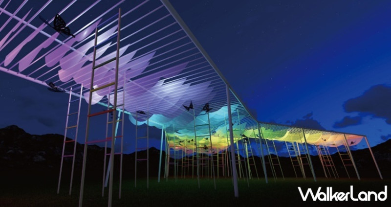 花蓮夜光藝術節來了！花蓮太平洋花彩節10/11驚豔登場，期間限定展出9大夜光地景藝術，開幕日加碼高空煙火秀非看不可。