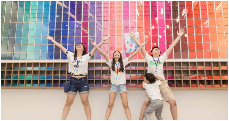 雄獅文具「想像力製造所」觀光工廠，暑假試營運正式開跑。