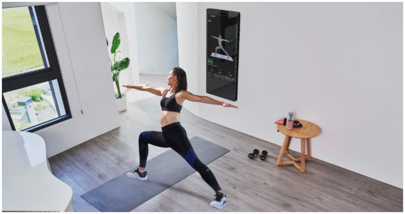 超級教練團 戴資穎 X 潘若迪 X 林可彤 X 夢多 X 祖雄，強勢入鏡重磅上線，JOHNSON@MIRROR新概念健身魔鏡，今晚，由誰陪你在家飆汗。