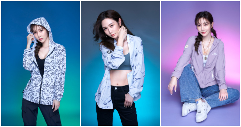 MAJOR MADE瞬涼登峰衣熱銷破萬件，國際離譜涼感爆表！戲劇女神曾莞婷：一起防曬清涼起來。