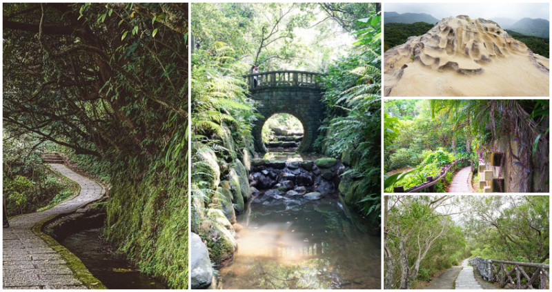 台北步道攻略一次看！台北9條「淡水線登山步道」路線，搭淡水線捷運、公車就能到，台北都市人散步的好去處。