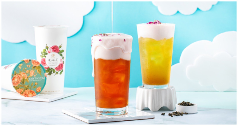 快把握第二杯半價！「先喝道」，全台獨家上市「玫瑰海鹽奶蓋」玫瑰朵朵系列， 60 家分店一口氣 7 款新品上市，簡直太犯規。