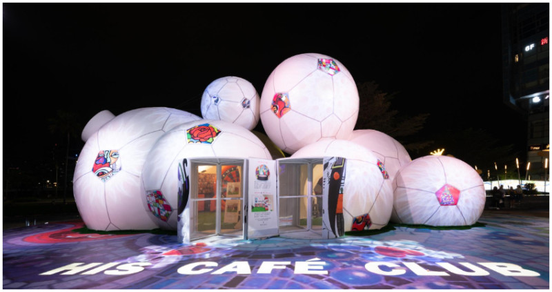 HIS CAFÉ足球嘉年華，巴塞隆納熱力點燃高雄夢時代。