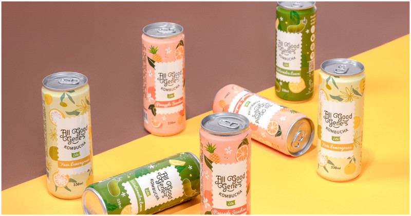 好菌好俊推出330ml輕逸罐裝康普茶，開啟健康活力新風尚。