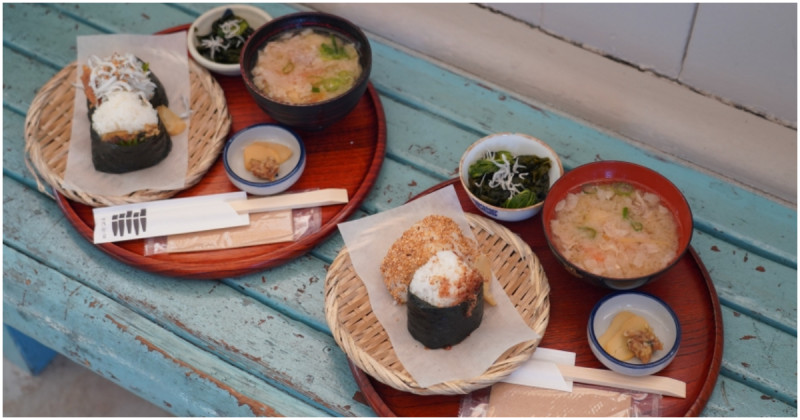 鐵道迷必吃和歌山美食！百年車站轉生餐廳「湯淺米醬」，推薦金山寺味噌飯糰。