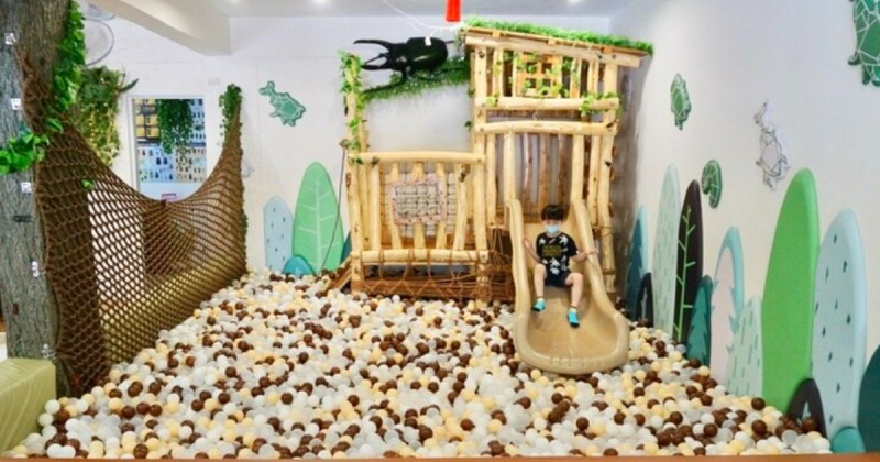 台北親子餐廳連假必去7選！兒童節衝火車主題餐廳 兒童遊戲區，遛小孩開玩。