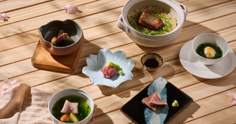 三星若狹牛來了！辰日本料理春季限定，螢烏賊櫻鱒與若狹牛打造味覺旅程。