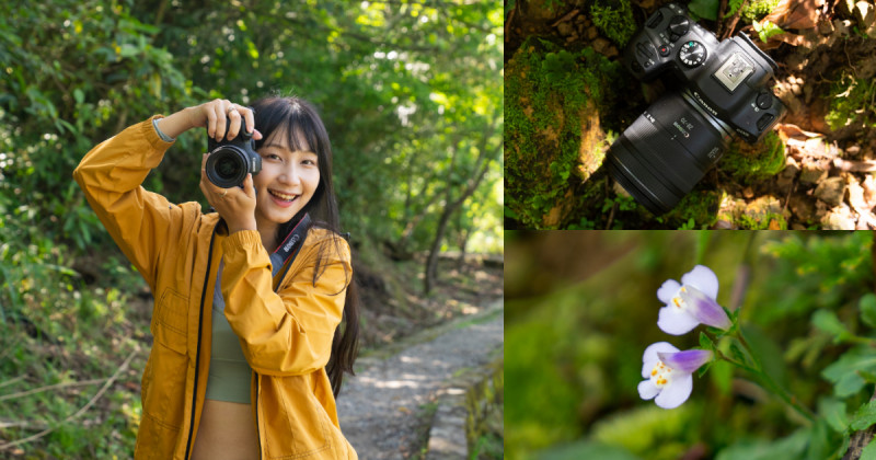 再忙也要去旅行，用步伐探索世界！踏青三貂嶺步道，徜徉春日燦爛光影，Canon EOS R6 Mark II 潛心珍藏沿途每一幕感動