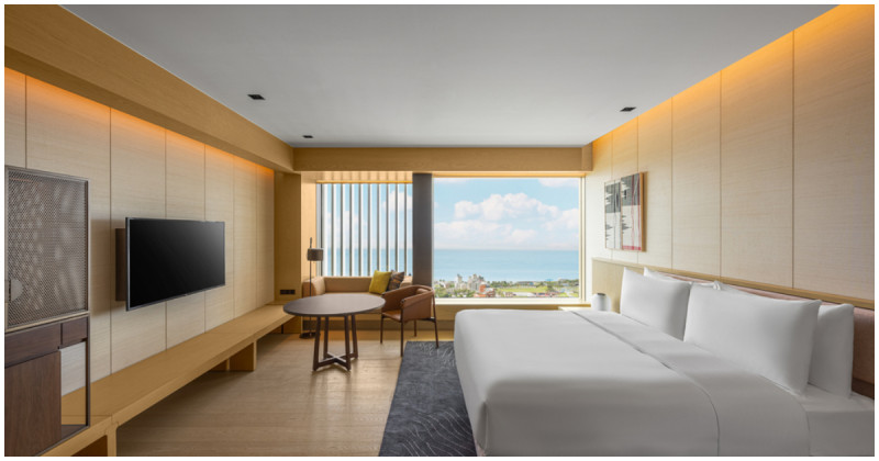 花蓮潔西艾美渡假酒店限時下殺27折！花蓮溫泉客房每人每晚3999元起。