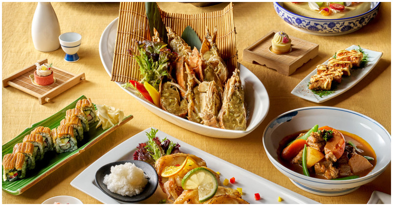 吃到飽第二人半價！福華彩虹座匠味日本，一次吃遍47道地日式職人料理。