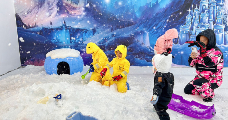 北部首座雪樂園！遠雄廣場雪樂園開幕秒殺，獨角獸甜點搶攻熱搜打卡點。