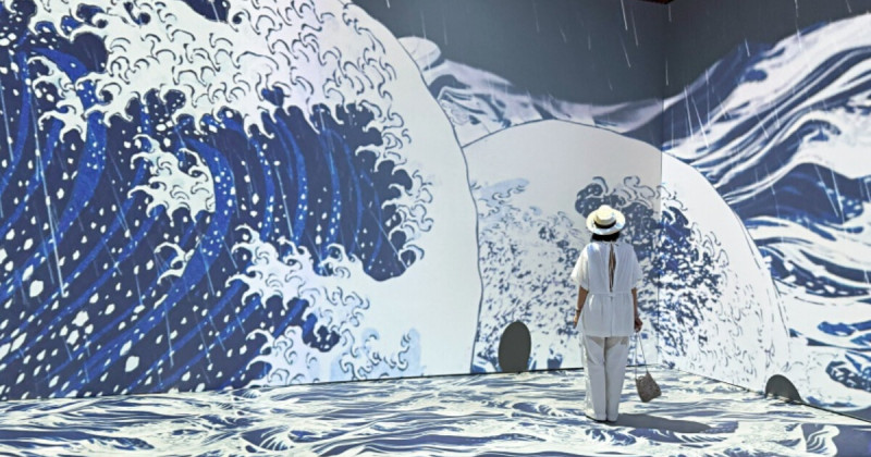 松菸浮世繪展！會動的浮世繪沉浸式9大展區必拍，葛飾北齋周邊先收。