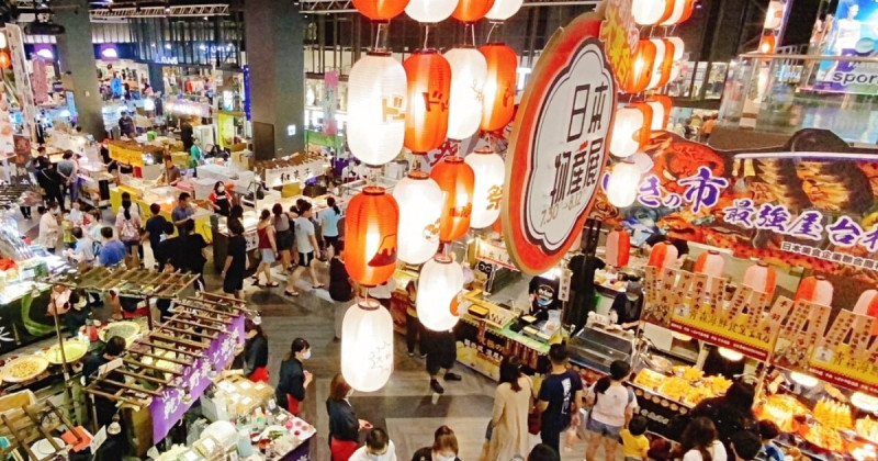 桃園最大日本美食市集！台北深法也快閃桃園，快到台茂吹冷氣逛街。