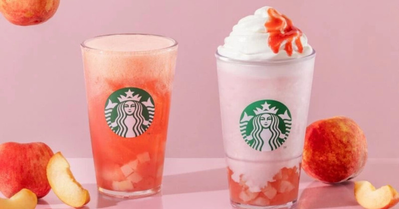 星巴克買一送一2天喝！蜜桃星冰樂 58元咖啡都有，星巴克最新優惠必看。