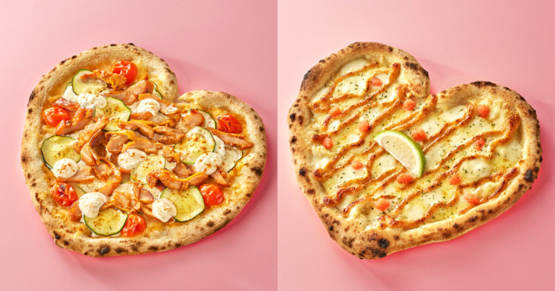 用愛心披薩傳情！堤諾比薩打卡送比薩，情人節優惠小資族要吃。