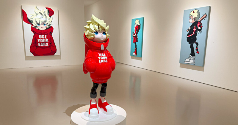 信義區誠品松菸展覽！日本藝術家松浦浩之個展免費逛，全球首展新畫作登場。