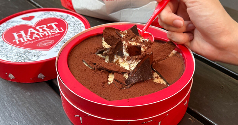 韓國愛心敲敲提拉米蘇來了！HART TIRAMISU台北口味 價錢一次看。