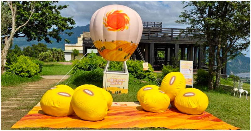 統一陽光登場台東熱氣球嘉年華，打造「陽光Chill派對」打卡新熱點。