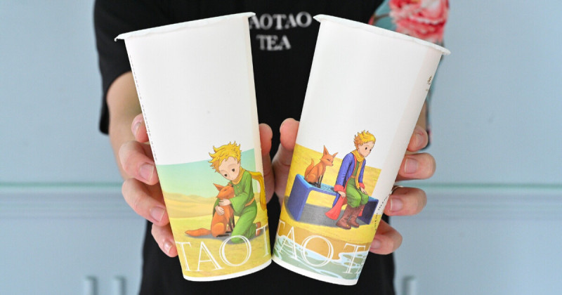 飲料買一送一跟上！先喝道買一送一連喝14天，再送小王子周邊。