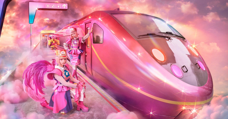 Kawaii可愛文化教父增田Sebastian操刀，日本首座廢棄高架鐵道餐廳京都梅小路夢幻登場。