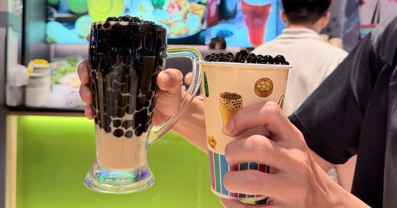 翰林茶館翻轉珍奶挑戰！9:1滿杯珍珠 菜單上沒有，外帶現省100元。