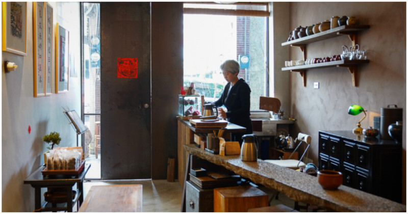 高雄下午茶推薦！「乙木」高質感高雄茶館，享精選台灣茶與手作紅豆糕。