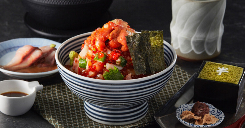 普發萬元放大術！金子半之助 辻半海鮮丼感謝祭，送5折券、儲值再送千元。