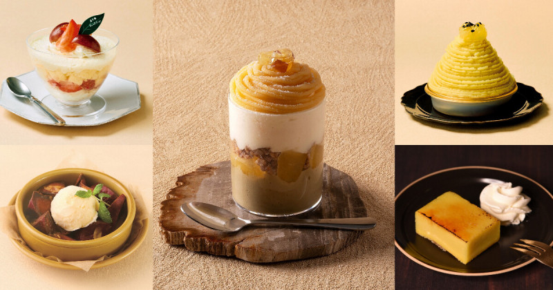 JR品川車站「ecute品川」舉辦秋季水果地瓜祭，西洋梨蘋果、地瓜杯裝甜點、蘋果地瓜焙茶布丁蒙布朗、蘋果地瓜麻糬等應有盡有。