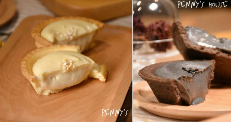 【中壢甜點】安普蕾修起士塔新口味！！ 10/2~10/8 黑白胡麻系列第二盒半價 - 中壢大江購物中心